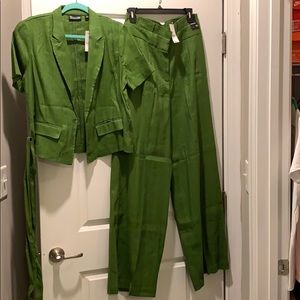 Gabrielle Union wide leg suit. BRAND new w/tags.